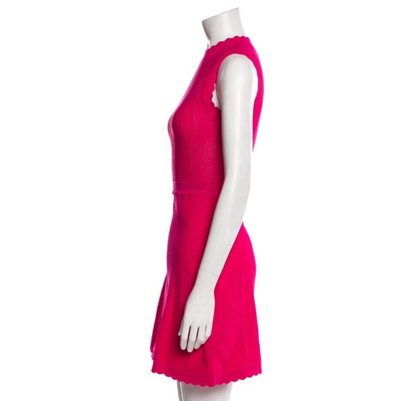 Kooples Pink Knit Dress - EUC - Picture 2 of 8